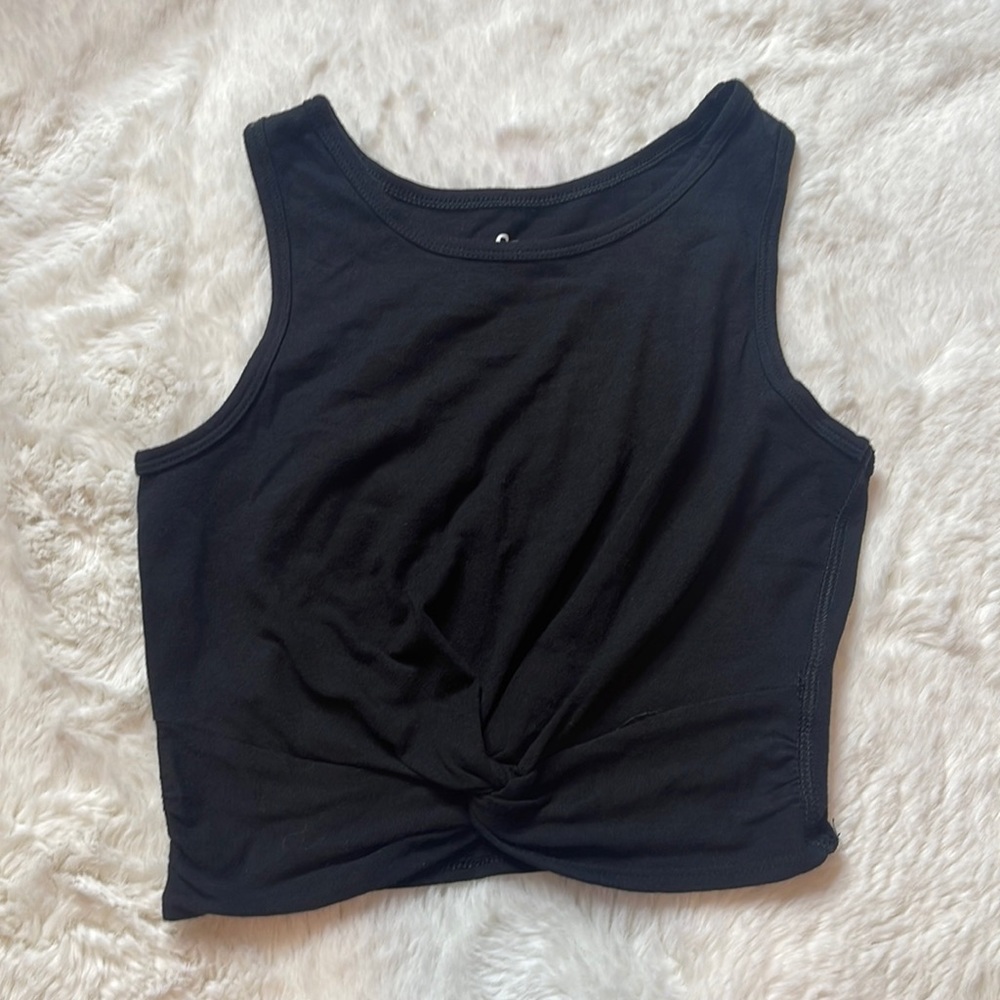 SO tie crop top - SIZE: XS